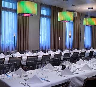 Banquet room Castelgrande in the Hotel Continental Park in Lucernce